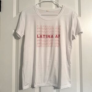 Latina AF Tshirt, Women’s L